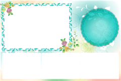 Fotobox Druckvorlage Floral – Kategorie Hochzeit