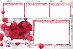 Fotobox Druckvorlage Rosy-Romantic – Kategorie Sonstiges